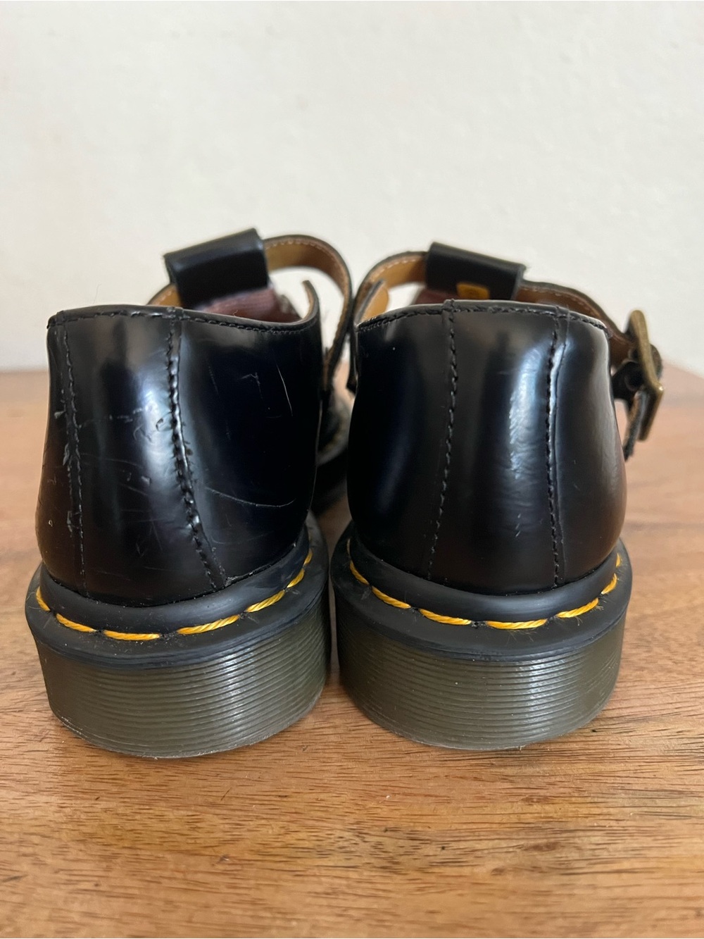 Dr. Martens Polley Womens Full Grain T Bar Mary Jane Size 6 - Picture 4 of 13
